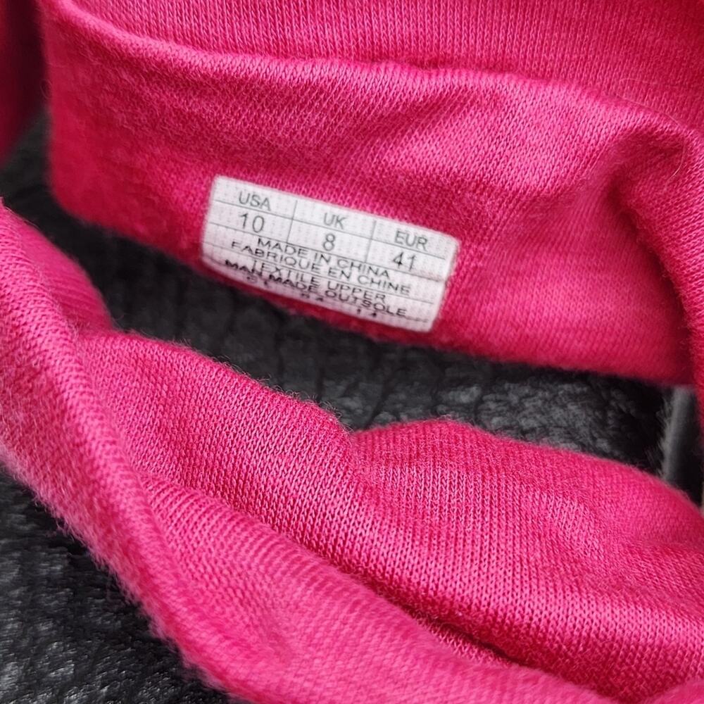 Sanuk Yoga Sling 2 Pink With Silver Polkadots Size 10 - Picture 7 of 7
